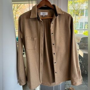 Anian size medium women’s Melton wool shirt jacket